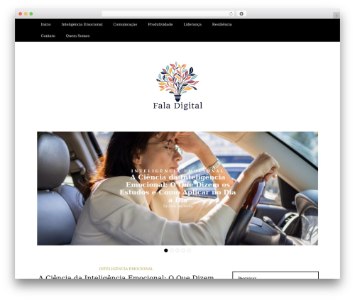 Writee WordPress website theme - faladigital.com