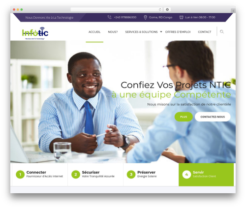 Advisor WP theme - infotic.org