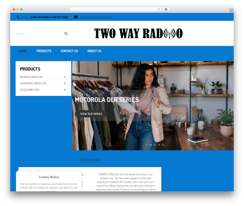 APPA WordPress theme design - twowayradio.ca