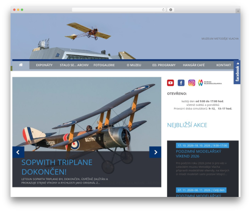 Sme facebook likebox sidebar WordPress plugin - letecke-muzeum-metodeje-vlacha.cz