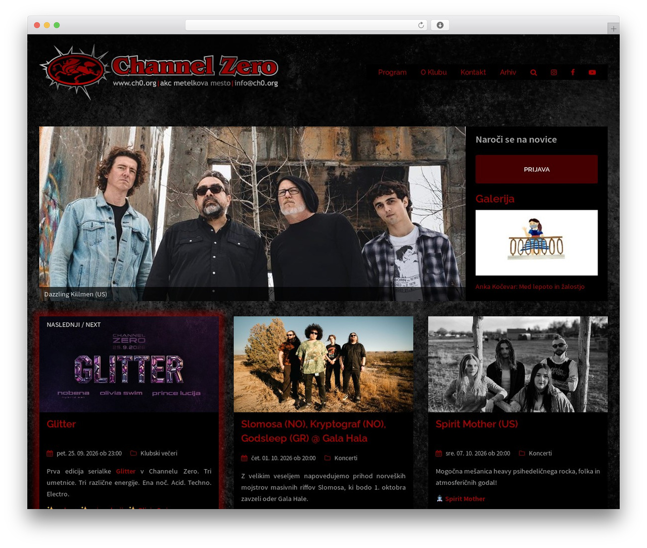 ch0 WordPress website theme - ch0.org