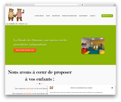 DDesign theme WordPress - lesptitsouistitis.com
