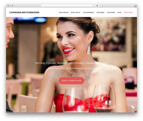 Digital Pro theme WordPress - louisianamatchmaker.com