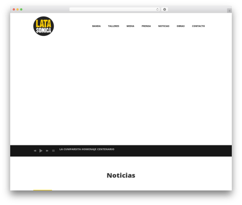 Epron WordPress theme - latasonica.com