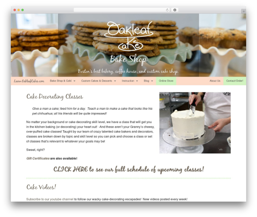 JointsWP (CSS) WordPress theme - learn.oakleafcakes.com