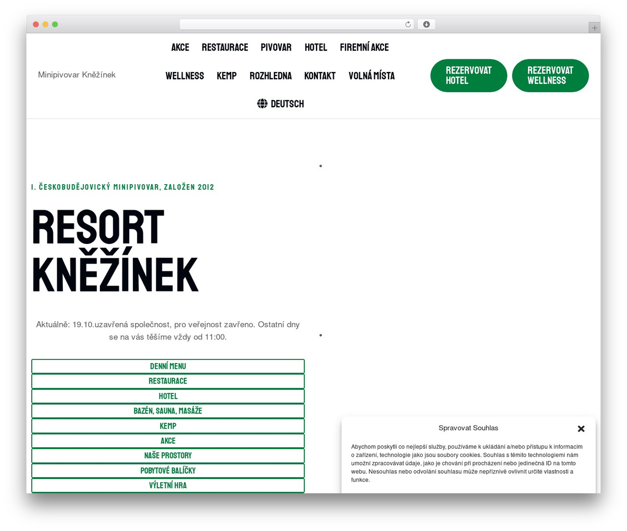 Kadence free website theme - knezinek.cz
