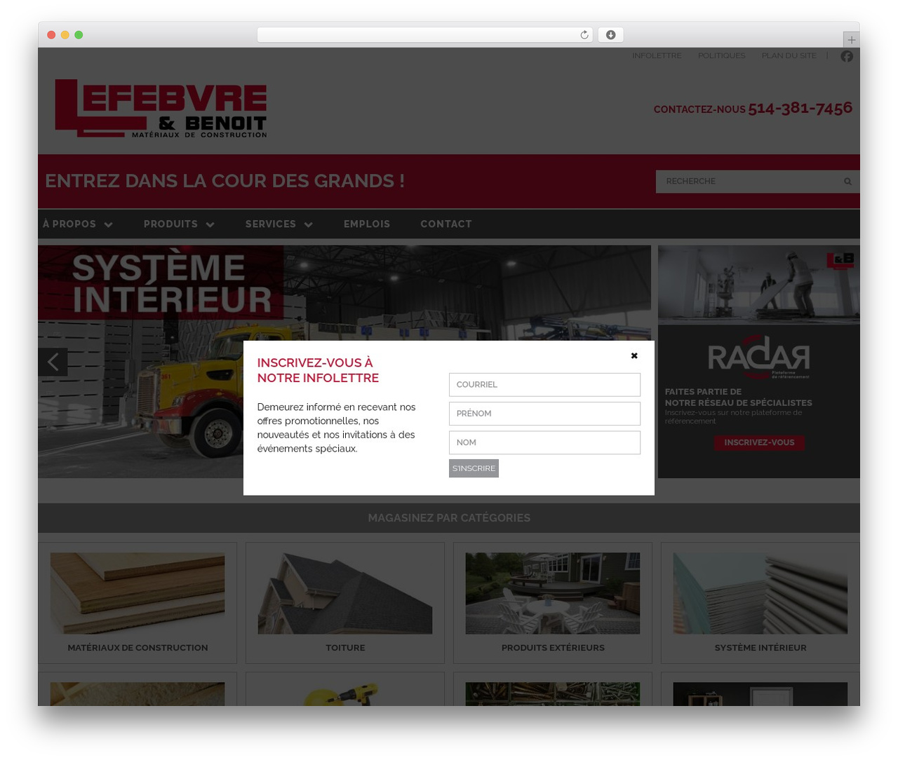 Lefebvre & Benoit WordPress theme - lefebvrebenoit.com Lefebvre & Benoit WordPress theme - lefebvrebenoit.com