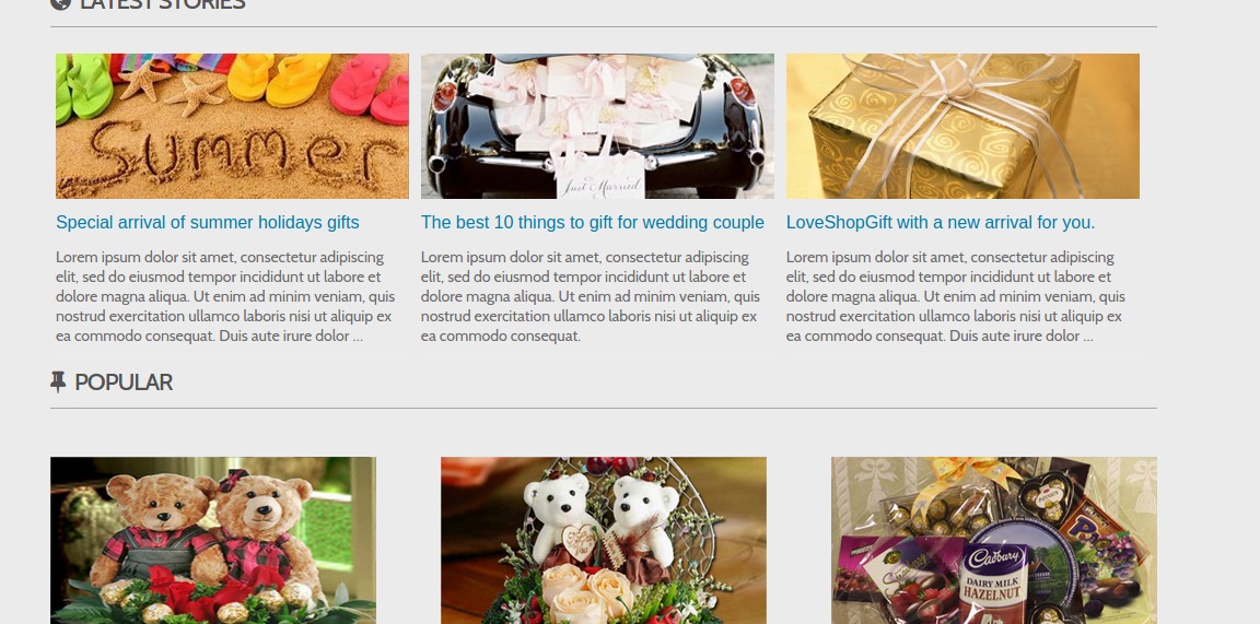 Loveshopgift WordPress ecommerce theme Loveshopgift WordPress ecommerce theme