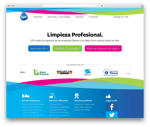 LPX WordPress theme - lpx.la