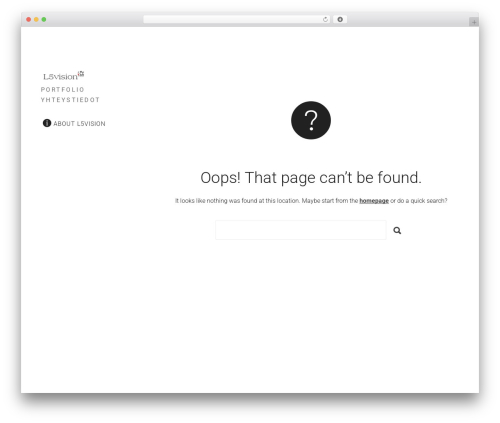Magpie WordPress website theme - l5vision.com