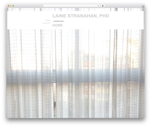 Minimalist WP theme - lainestranahan.com Minimalist WP theme - lainestranahan.com