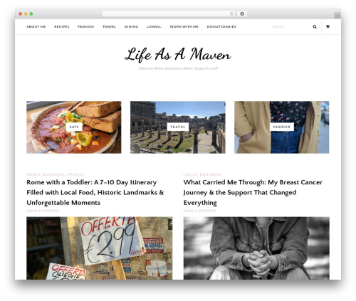 Moroseta theme WordPress - lifeasamaven.com