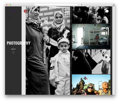 Sniper WordPress gallery theme - lauramar.com