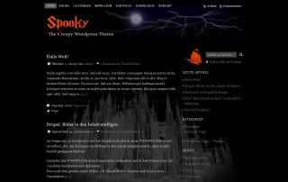 Spooky theme WordPress Spooky theme WordPress