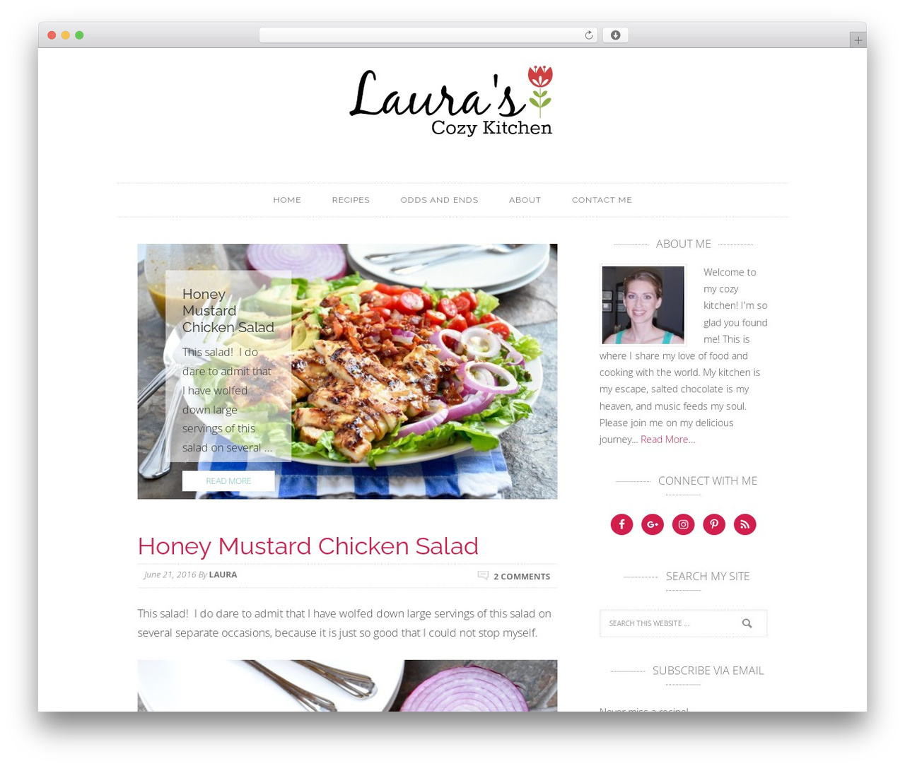 Tasteful Theme WordPress theme - laurascozykitchen.com Tasteful Theme WordPress theme - laurascozykitchen.com