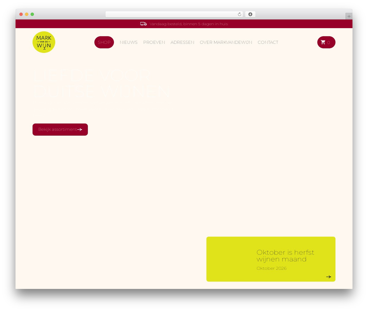 Theme WordPress Gaia - Hello Elementor - markvandewijn.nl
