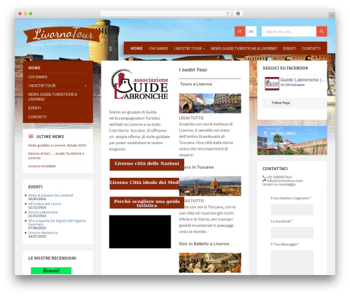 TownPress WordPress theme - livornotour.com