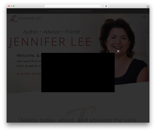 Visual Composer Starter WordPress theme - squeezethejuicebook.com