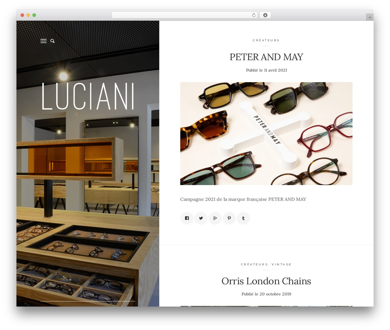 Wild Book WordPress theme - luciani-optique.com Wild Book WordPress theme - luciani-optique.com