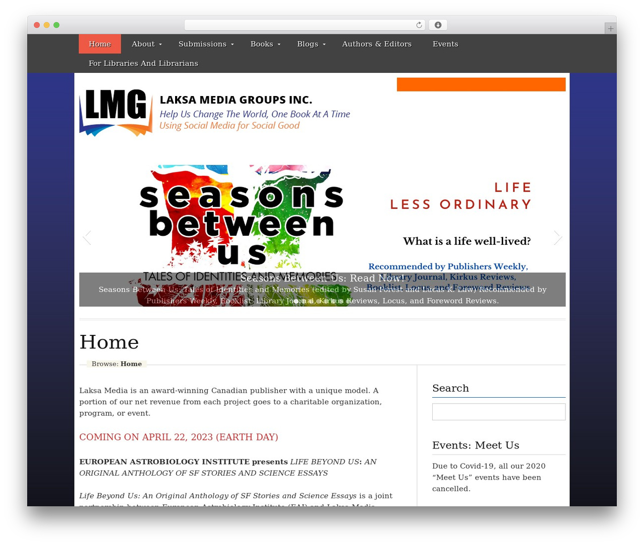 WordPress theme Publisher - laksamedia.com