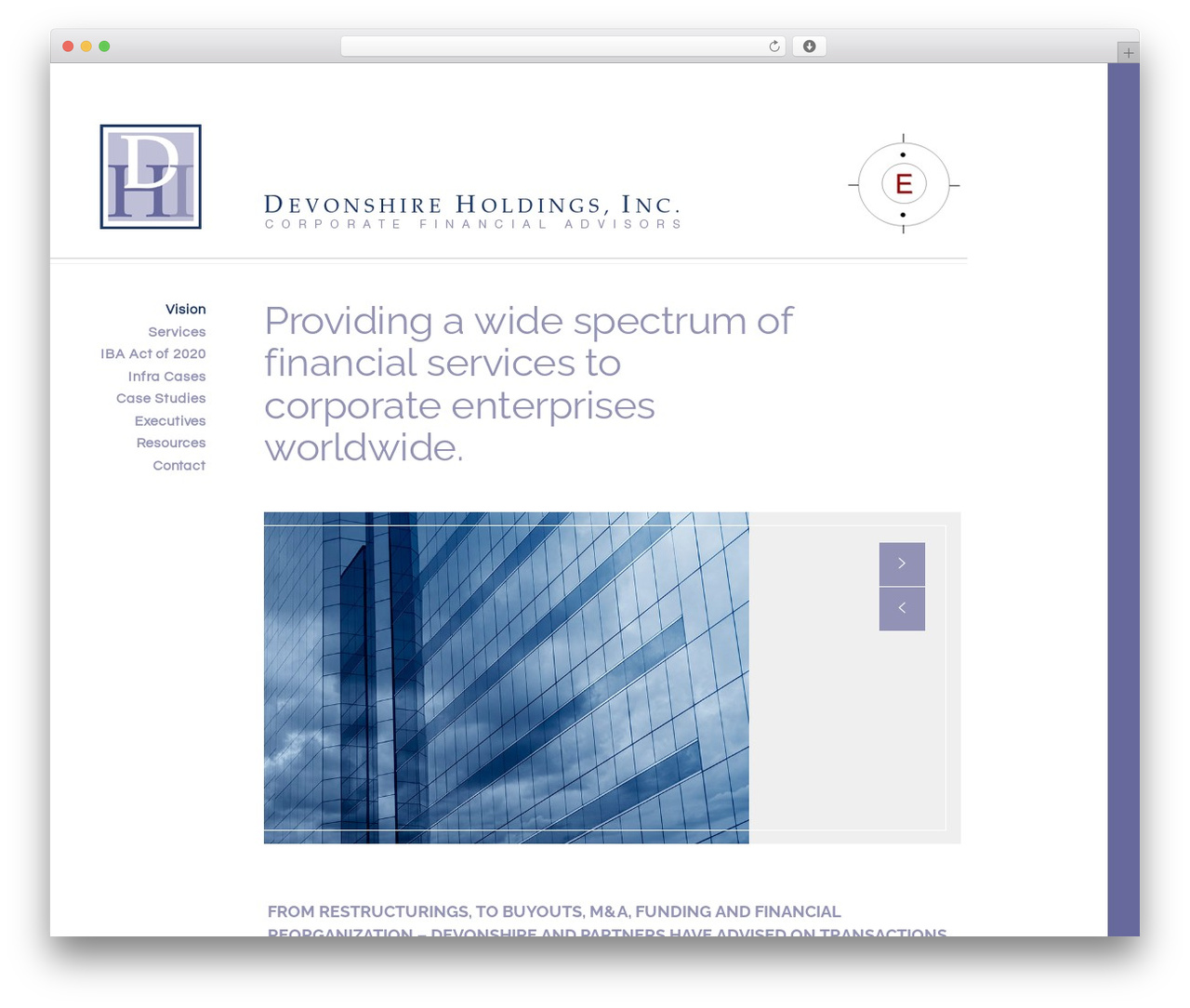 WordPress theme devhold - devhold.com