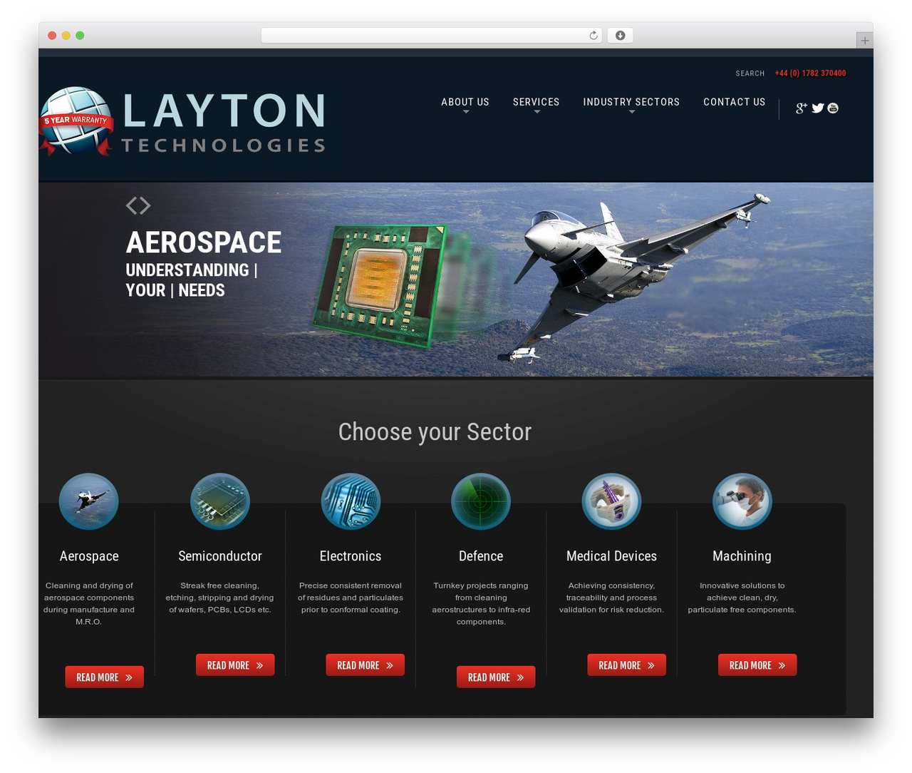 WordPress website theme cherry - laytontechnologies.co.uk