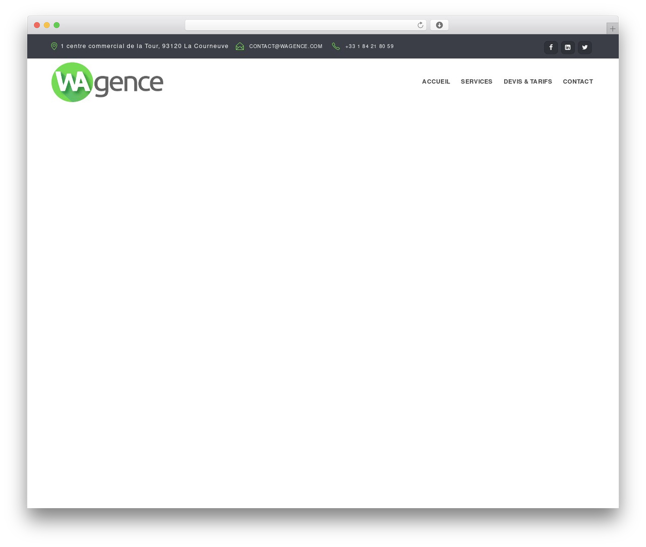 WordPress website theme EasyWeb - wagence.com WordPress website theme EasyWeb - wagence.com