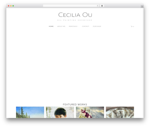 Simple elegant addons WordPress plugin - ceciliaou.com