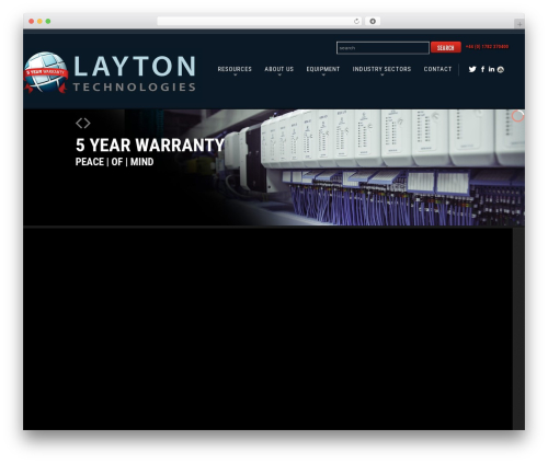WP theme cherry - laytontechnologies.com