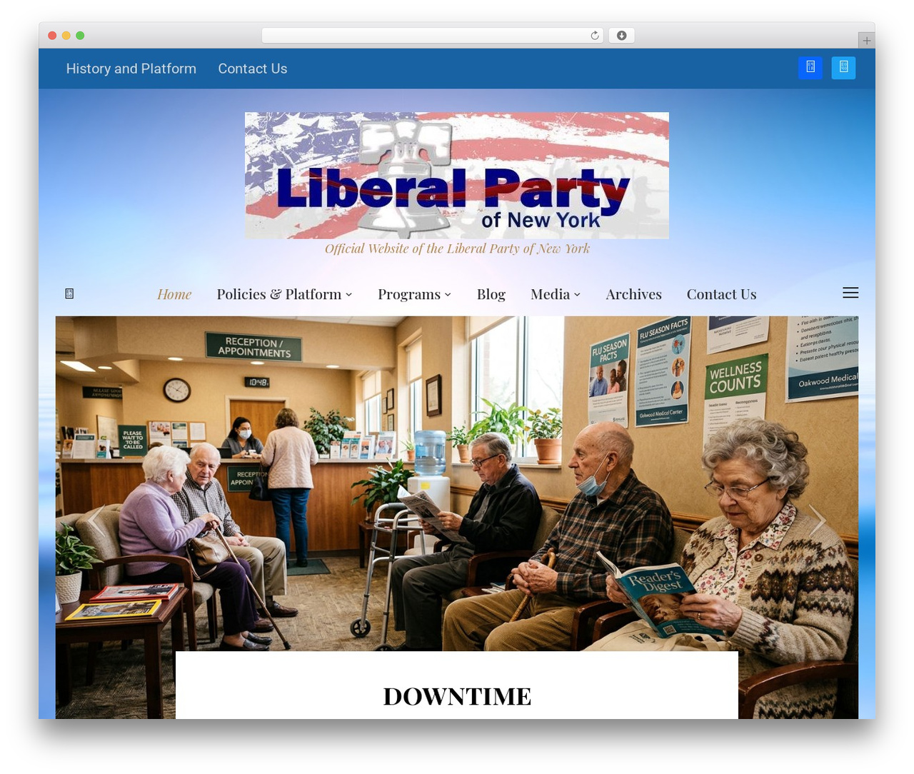 WP theme Monte - liberalparty.org WP theme Monte - liberalparty.org