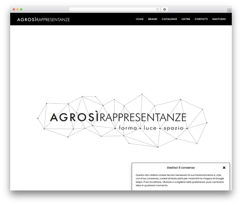 WP theme agrosìRappresentanze - agrosirappresentanze.it