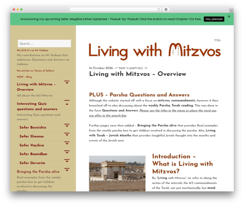 Protect uploads WordPress plugin - livingwithmitzvos.com
