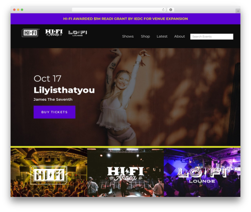Colonel WordPress theme - hifiindy.com