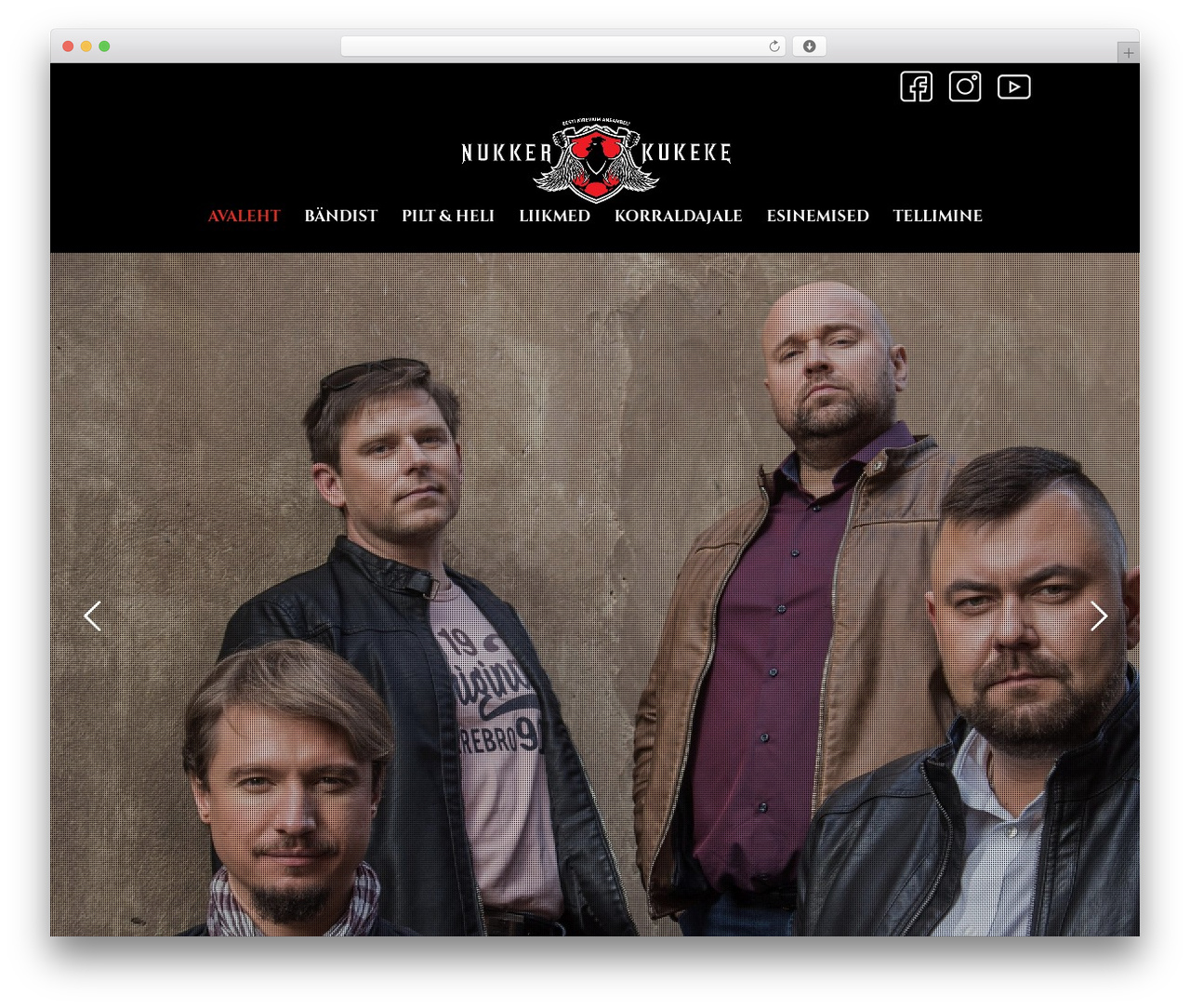 Divi WordPress theme - nukkerkukeke.ee