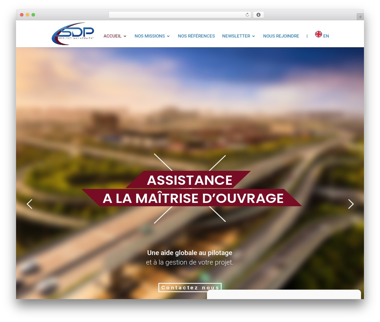 Divi WordPress theme - sdpgroupe.com