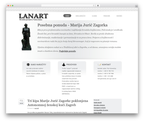 Heliumified WordPress Theme WordPress theme - lanart.hr