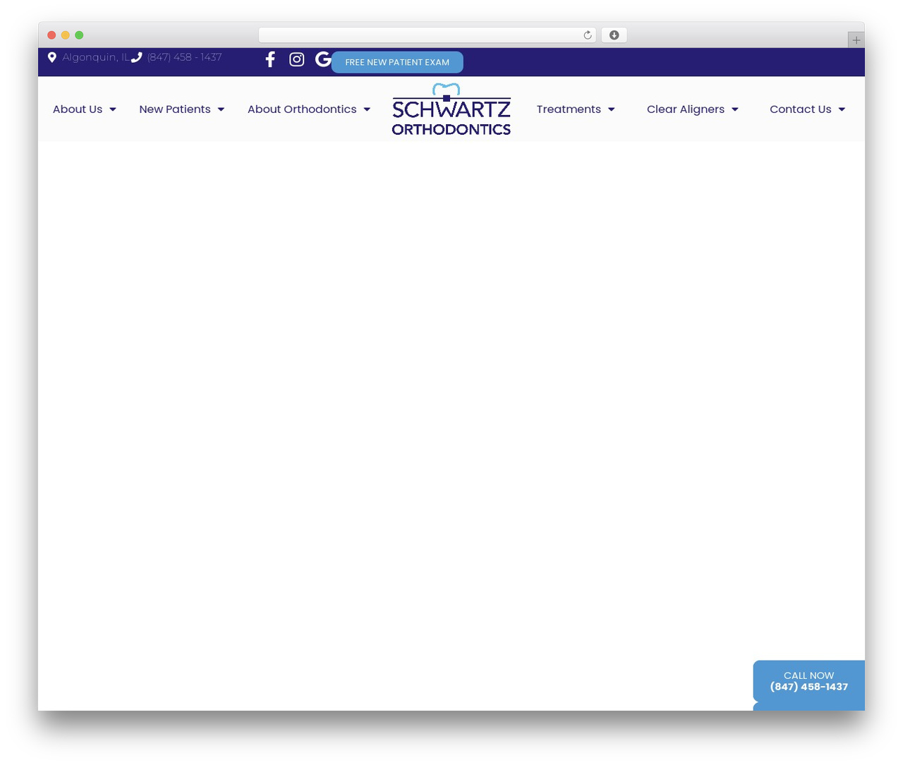 Hello Elementor theme WordPress - drschwartzorthodontics.com