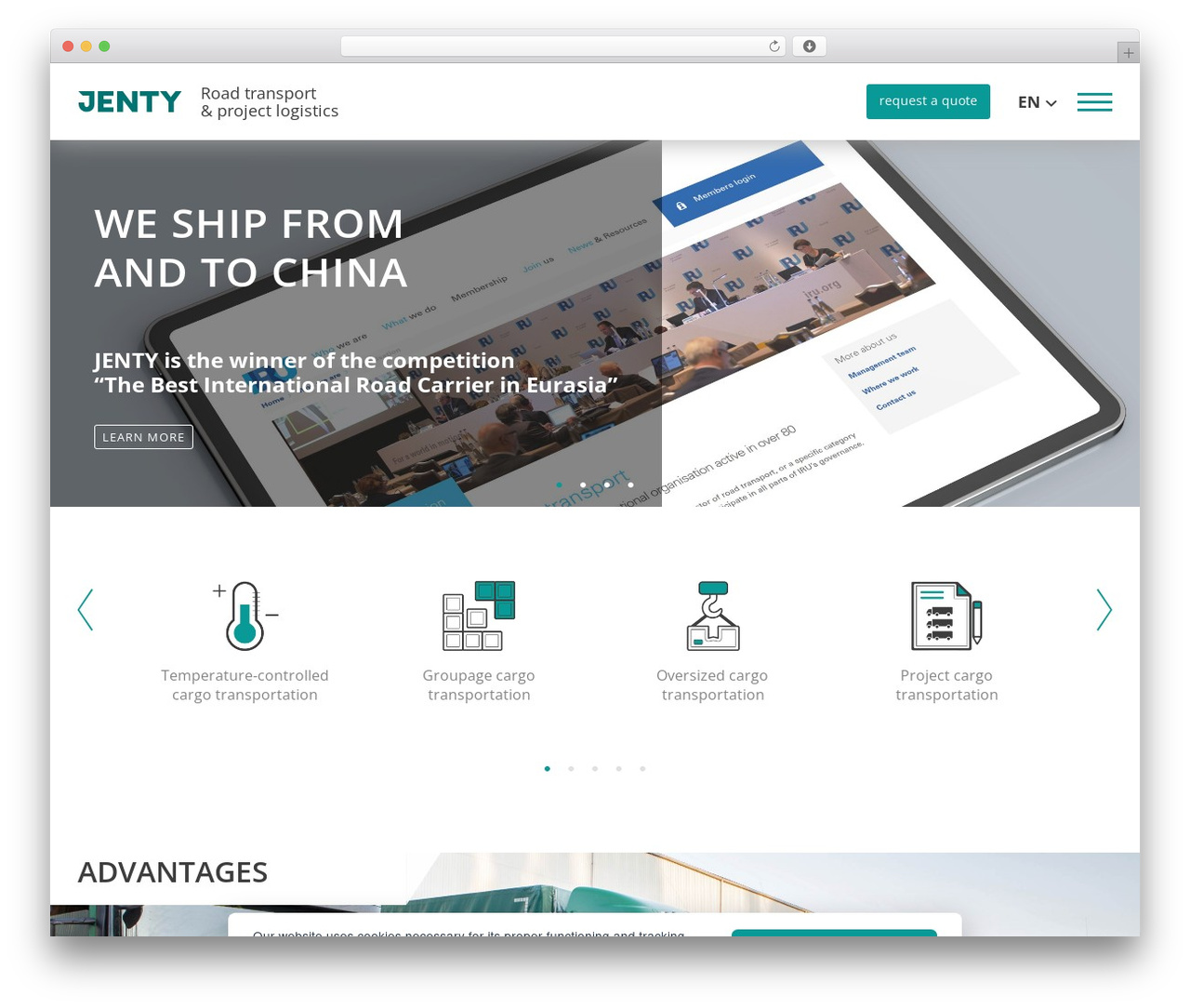 JentyVersion: 1.0*/ WordPress theme - jenty-spedition.com