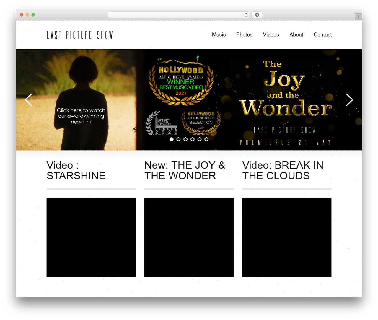 Soundstage WordPress theme - last-picture-show.com Soundstage WordPress theme - last-picture-show.com