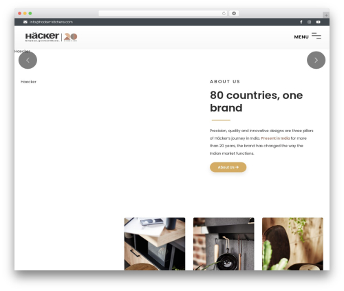 SR_hacker theme WordPress - haecker-india.com