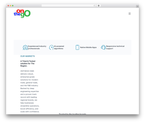 The7 Classic best WordPress theme - onthego.com.sg