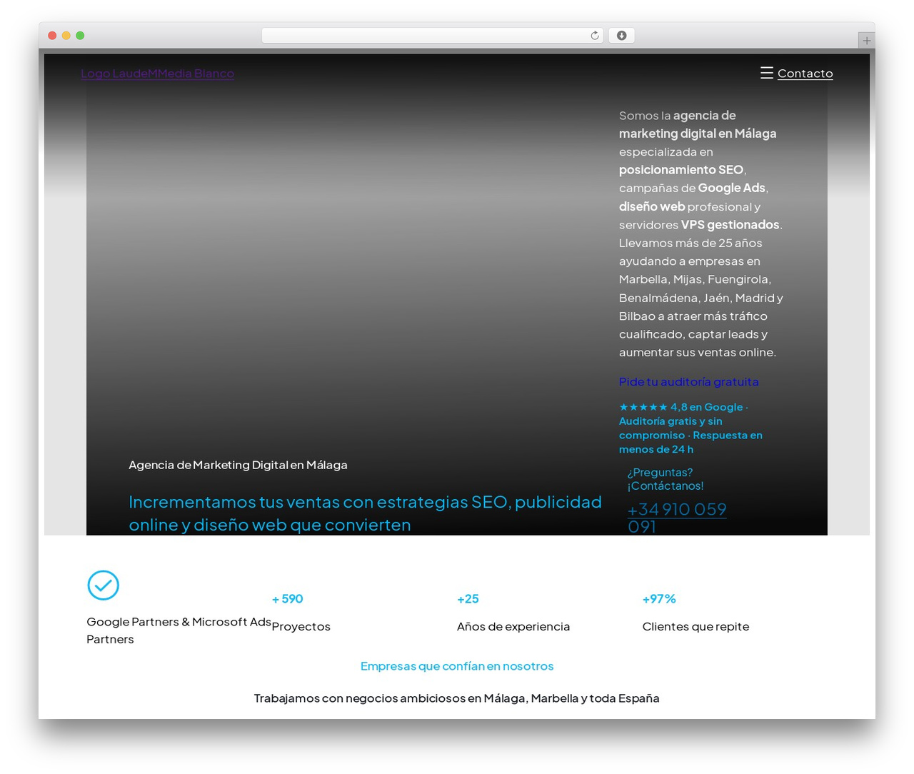 The7 WordPress website theme - laudemmedia.com