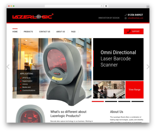 Theme WordPress Lazerlogic - lazerlogic.com