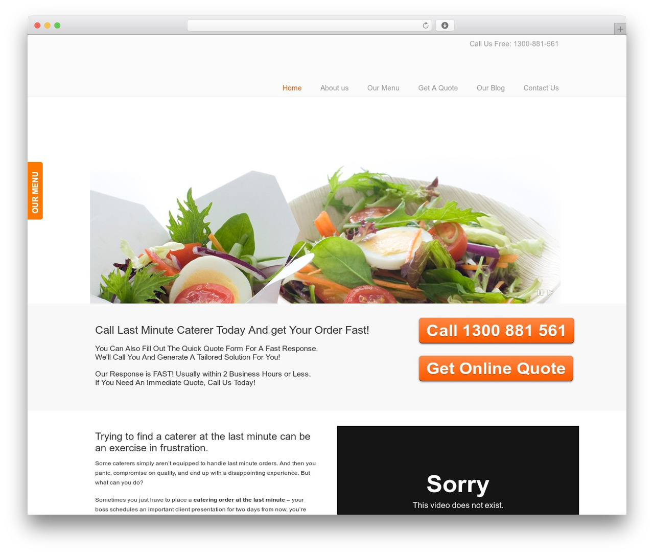 U-Design theme WordPress - lastminutecaterer.com.au U-Design theme WordPress - lastminutecaterer.com.au