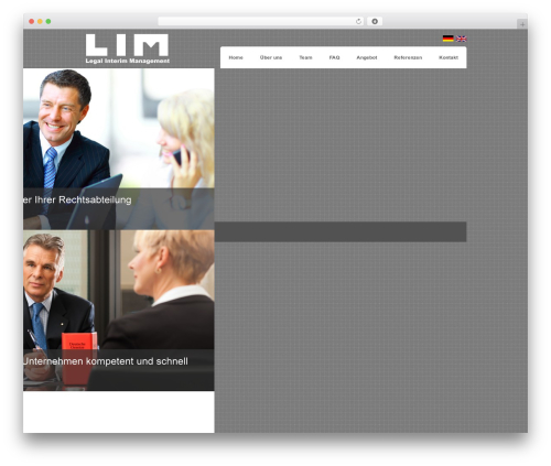 Ultima Wordpress Theme WordPress theme design - legalinterimservices.de