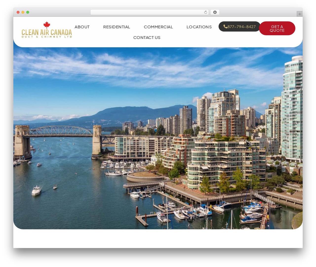 Webmarketers WordPress theme - cleanaircanadaheating.ca