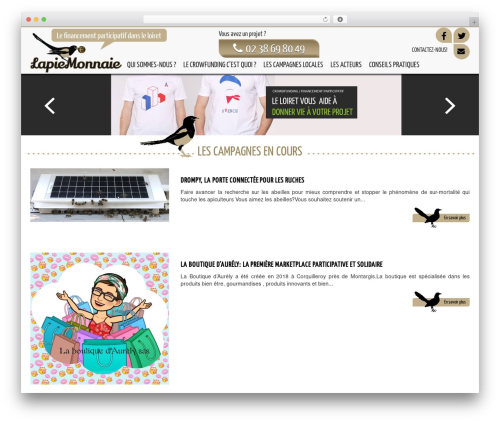 Wordpress Base Kiwik WordPress theme - lapiemonnaie.fr