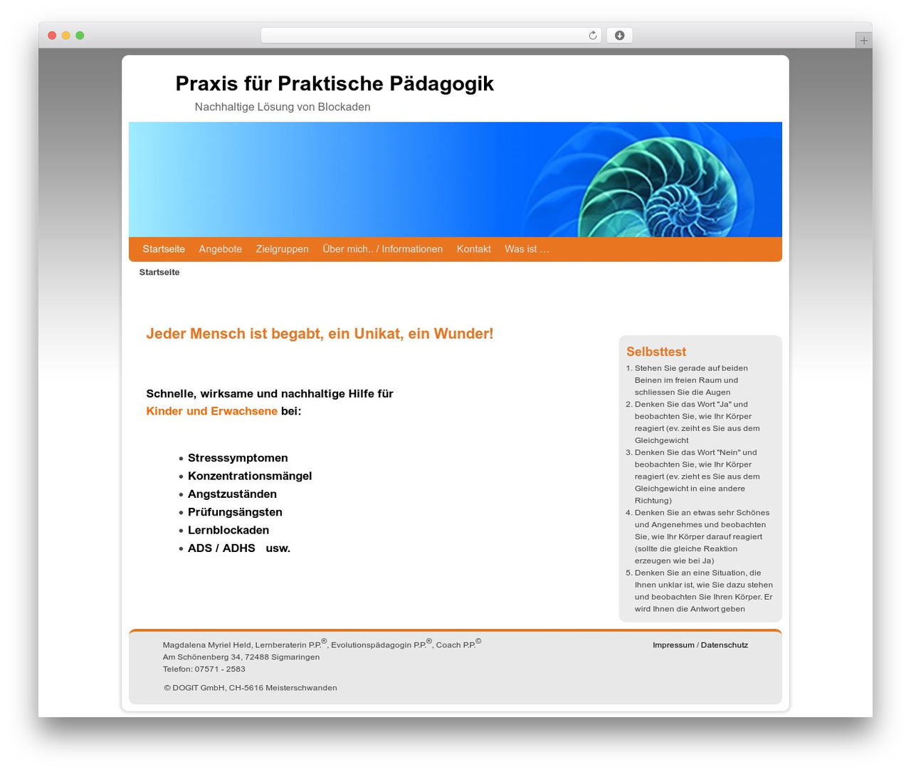 WordPress theme Aspen - lern-abs.de