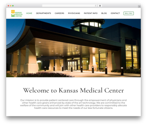 WordPress theme Bridge - ksmedcenter.com