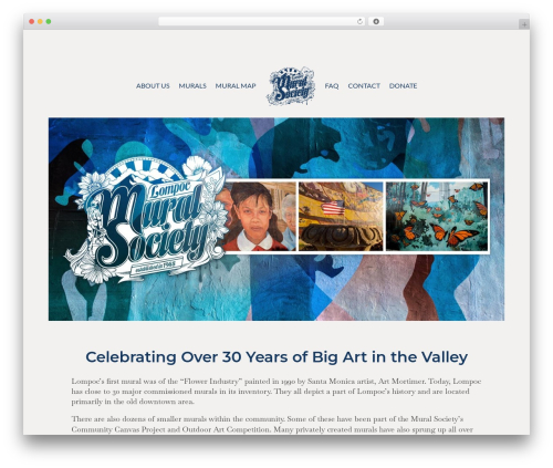 Portfolio filter gallery premium WordPress plugin - lompocmurals.com